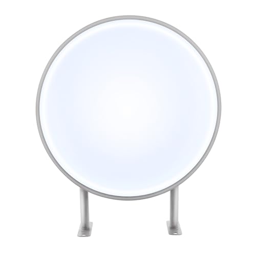 TouSuaRSi LED Leuchtkasten Doppelseitig Rundlichtkasten IP67 Leuchtschild Leuchtkasten Lichtwerbung Leuchtschild für Restaurants, Imbissbuden, Geschäfte, 50000 Stunden Lebensdauer von TouSuaRSi