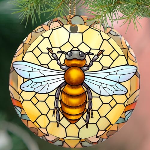 Touber Honigbiene Weihnachtsdekoration – Hummelbaum-Dekoration, Stil A Touber Honigbiene Weihnachtsdekoration – Hummelbaum-Dekoration, Stil A von Touber