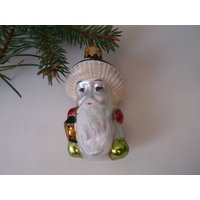 Märchenpilz Mit Lampe. Handgemachte Verzierung. Weihnachtsbaum Dekoration Aus Glas Märchenpilz Mit Lampe. Handgemachte Verzierung. Weihnachtsbaum Dekoration Aus Glas von TouchTheOld