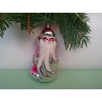 Weihnachtsmann Mit Großem Brot. Helle Verzierung. Vintage Weihnachtsbaum Glas Ornament Weihnachtsmann Mit Großem Brot. Helle Verzierung. Vintage Weihnachtsbaum Glas Ornament von TouchTheOld