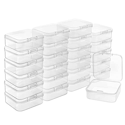 Toulifly Aufbewahrungsbox,10 Packung Mini-Aufbewahrungsbehälter,Aufbewahrungsboxen,transparent Aufbewahrungsboxen,Aufbewahrungsbox Multifunktion,für Kleine Gegenstände und Andere Bastelprojekte von Toulifly