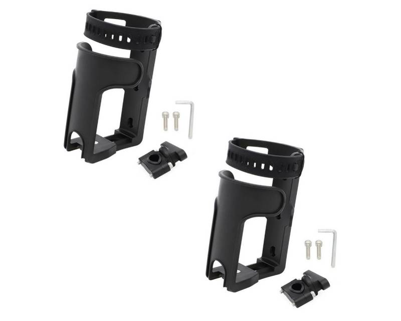 Tourtecs Sitzbank 2x Motorrad Sturzbügel Lenker Flaschenhalter passend für Trinkflaschen von Tourtecs