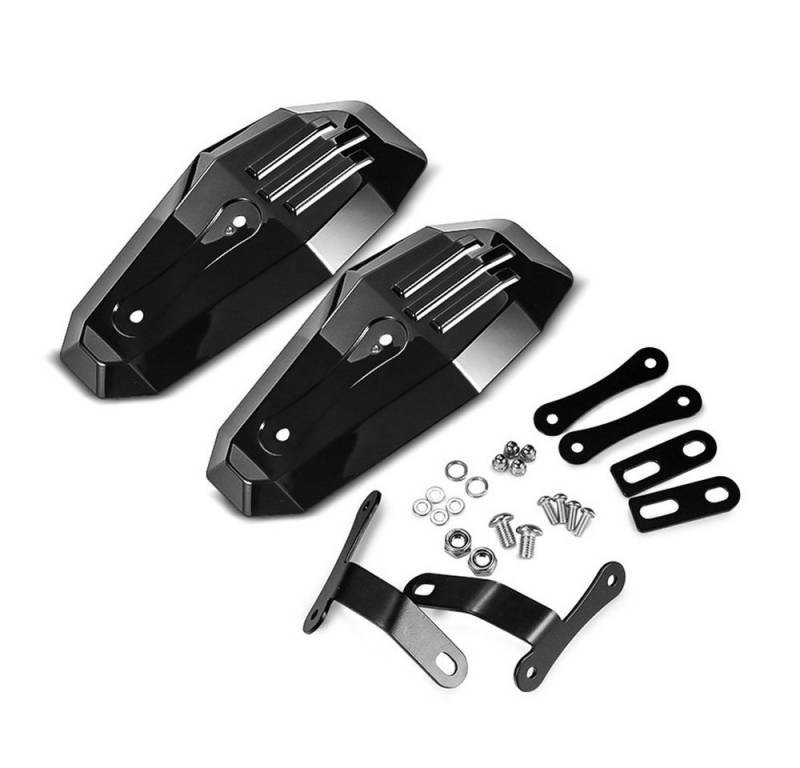 Tourtecs Sitzbank Handprotektoren für Honda Rebel 500 CMX HP8 schwarz von Tourtecs