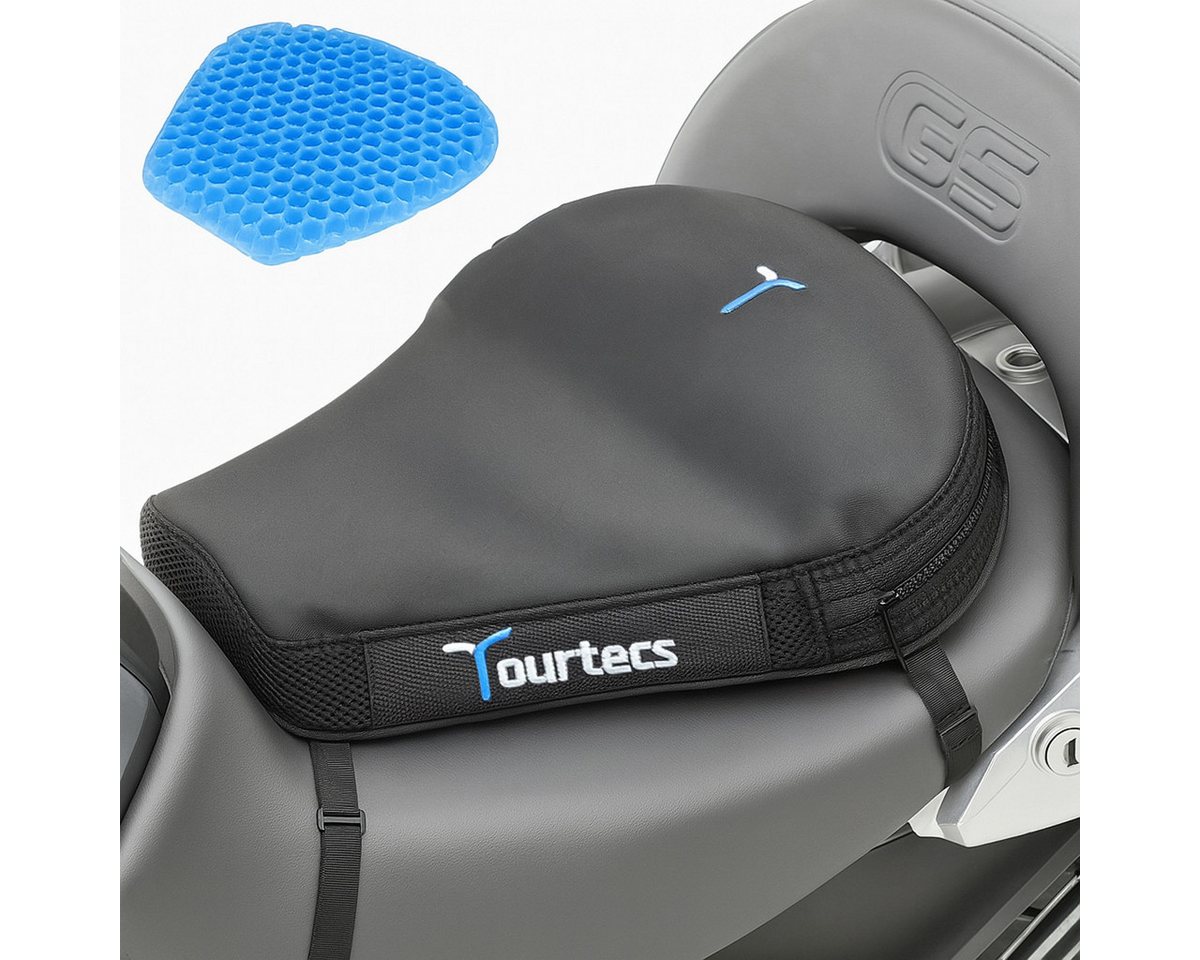 Tourtecs Sitzbank Motorrad Sitzkissen Gel TPE / Gelkissen # M Sitzbank von Tourtecs