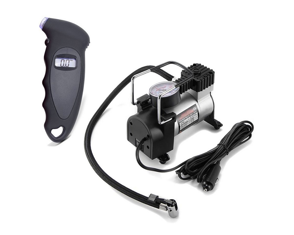 Tourtecs Sitzbank Reifendruckprüfer RM1 3V Set + Kompressor KM2 # digital kabelgebunden Tourtecs Sitzbank Reifendruckprüfer RM1 3V Set + Kompressor KM2 # digital kabelgebunden von Tourtecs