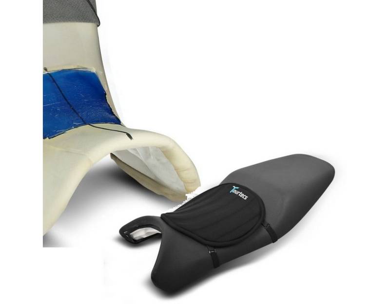 Tourtecs Sitzbank Set Gel-Pad + Gel Sitzkissen S1 von Tourtecs
