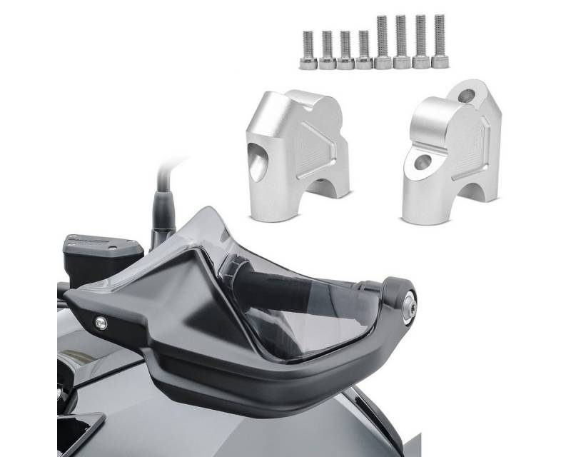 Tourtecs Sitzbank Set Lenkererhöhung + Handprotektoren S2 von Tourtecs