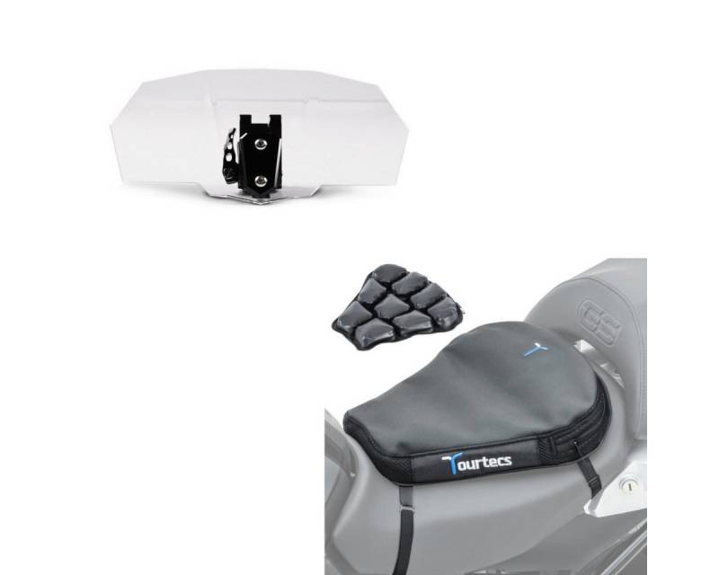 Tourtecs Sitzbank Set Luftkissen + Windschild S1 von Tourtecs