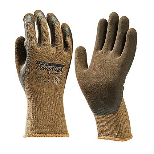 TOWA Power Grab Premium Arbeitshandschuhe Handschuhe Montagehandschuhe 12 Paar im Pack (10) von Towa