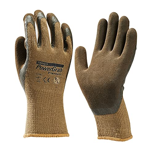 TOWA Power Grab Premium Arbeitshandschuhe Handschuhe Montagehandschuhe 12 Paar im Pack (11) von Towa