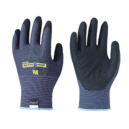 Towa ActivGrip Advance Handschuh, Schutzhandschuh, Violett, S von Towa