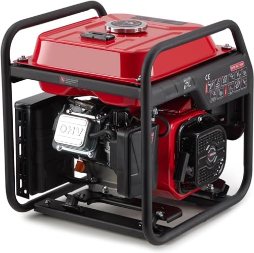 Generator 4000 W Generatoren Variable Frequenz, Benzingenerator | Extrem Leise | USB | Wasserdichte Steckdose | Tragbar – Geeignet für Outdoor | Camping | Wohnmobil | Notfall von Towallmark