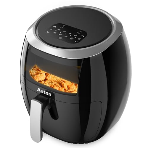 Heißluftfritteuse XXL 8L ölfrei, 1800W Airfryer mit 8 Programmen, digitaler Touchscreen, Temperaturregelung, Timer, Rezeptbuch auf Deutsch, für gesunde und schnelle Familiengerichte Heißluftfritteuse XXL 8L ölfrei, 1800W Airfryer mit 8 Programmen, digitaler Touchscreen, Temperaturregelung, Timer, Rezeptbuch auf Deutsch, für gesunde und schnelle Familiengerichte von Towallmark