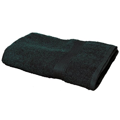 Towel City Handtuch/Badetuch 550 GSM, 100 x 150 cm (Einheitsgröße) (Schwarz) von Towel City