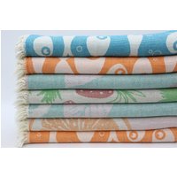 7 Handtuch-Set, Verschiedene Design Strandtuch, Junggesellinnenabschied, Einzigartiges Handtuch, Personalisiertes Geschenk, 90 X 160 cm, Modernes von TowelMaster