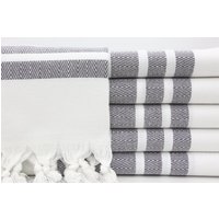 Fischgrät Handtuch, Dunkelgrau Handtuch, Türkisch Handtuch, Großhandel Handtuch, Hochzeitsgeschenk Handtuch, Home Decor, 40 "x70", Türkisch von TowelMaster