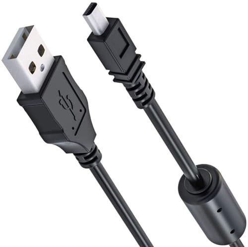 Toxaoii USB Kabel UC-E6 UC-E16 UC-E17 Datenkabel kompatibel mit Nikon D5500 D5300 D5200 D5100 D5000 D3200 D3300 D750 D7200 D7100 Nikon CoolPix S3300 B500 P510 P520 P500 Kamera (150cm) von Toxaoii