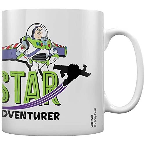 Disney MG25526 Tasse aus Keramik, 315 ml, Toy Story 4 (Star Explorer), durchsichtig von Disney