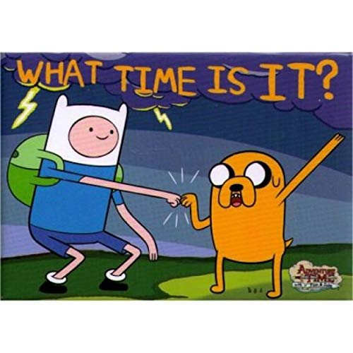 Adventure Time What Time Is It Magnet von Toy Zany