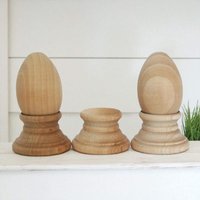 Holz Display Ständer Osterei Baseball Halter Diy Handwerk Hochzeit Herzstück Holzanstrich Projekt von ToyingAround