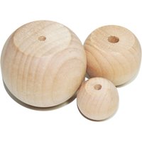 Kugel Knäufe Holz Puppenköpfe Aufbereiter Schubladen Möbelknöpfe Kugelknöpfe Schrank von ToyingAround