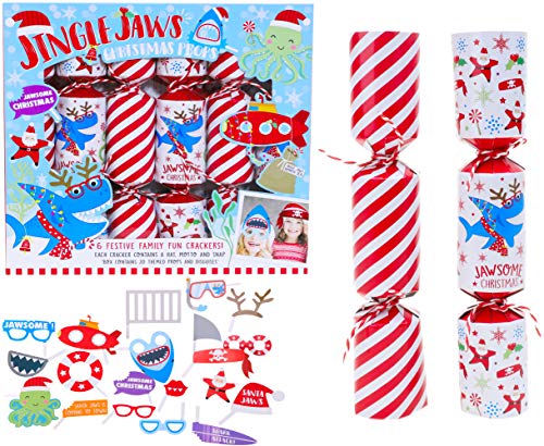 Toyland® 6er-Pack - Kinder unter dem Meeresthema Christmas Crackers - Weihnachtsparty-Spiele von Toyland