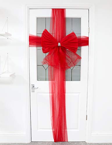 Toyland® Dekorativer Türbogen für Strasssteine, Hochzeiten/Partys/Weihnachten (rot) von Toyland