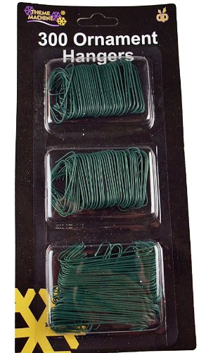 Toyland Packung von 300 grüne Ornament Hooks - Baumkugel Kleiderbügel - Tree Hooks von Toyland