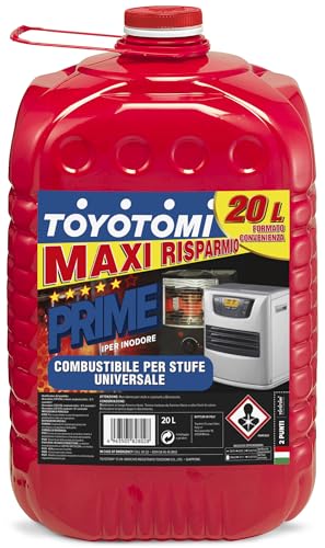 Toyotomi PRIME20L Geruchlos, Brennstoff kompatibel mit allen elektrischen oder mechanischen Öfen, Japanische Exzellenz, Maxi Spar 20 Liter Toyotomi PRIME20L Geruchlos, Brennstoff kompatibel mit allen elektrischen oder mechanischen Öfen, Japanische Exzellenz, Maxi Spar 20 Liter von Toyotomi