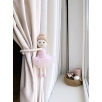 Ballerina Vorhang Raffhalter Pink Vorhanghalter Gardinen Rosa Rosa Ballerina Vorhang Raffhalter Pink Vorhanghalter Gardinen Rosa Rosa von ToysByGromova