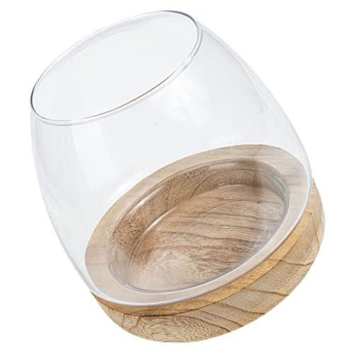 1 Satz Aquarium mit Holzsockel Multifunktionales Betta und Tankset für Schreibtisch Stilvolles Gefäß für Pflanzen und Dekoration und Langlebig 1 Satz Aquarium mit Holzsockel Multifunktionales Betta und Tankset für Schreibtisch Stilvolles Gefäß für Pflanzen und Dekoration und Langlebig von Toyvian