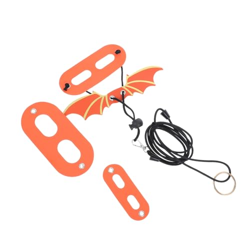 1 Set Reptilien-Geschirr-Leine-Set: Verstellbares Eidechsenflügel-Geschirr – Fluchtschutz-trainingsleine Für Im Freien Für Gecko von Toyvian