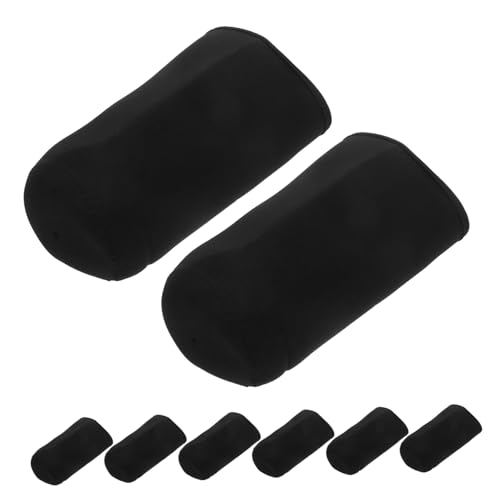 Toyvian Verdunkelungshülle für Einmachgläser 8 Stück Elastische Abdeckungen für Sprossengläser Lichtschutz und Isolierung Einsetzbar für Hydroponik und Gartenarbeit von Toyvian