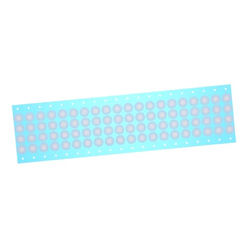 Toyvian 1 Blatt Isolierende Filtermembran Pilzbedarf Klebefilterscheiben Filter Klebefilterscheiben Weiß von Toyvian