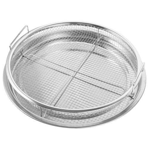 Toyvian 1 Satz Backformenset Aus Edelstahl Obstteller Für Den Haushalt Snack-aufbewahrungsplatte Frittiertes Essenstablett Teller Für Snacks Silver Rostfreier Stahl von Toyvian