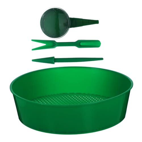 Toyvian 1 Satz Bodensiebwerkzeug Sichter Mesh-Bodensieb Steingartensieb Sandsieb Siebe Gartenwerkzeug Gartenarbeit Gartengeräte Bildschirm Gartensieb für Erde Gartensieb Bodensieb pp Green Toyvian 1 Satz Bodensiebwerkzeug Sichter Mesh-Bodensieb Steingartensieb Sandsieb Siebe Gartenwerkzeug Gartenarbeit Gartengeräte Bildschirm Gartensieb für Erde Gartensieb Bodensieb pp Green von Toyvian