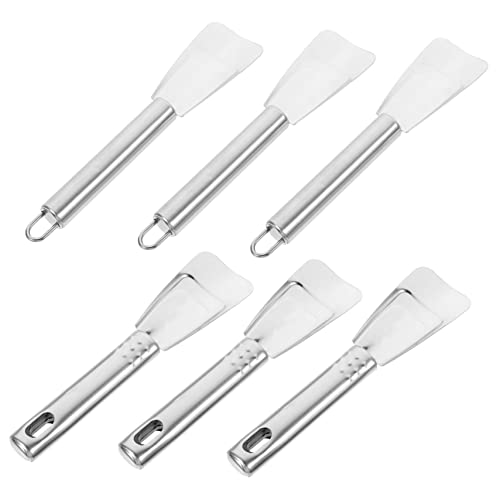 Toyvian 1 Satz Eisschaufel Aus Edelstahl Kühlschrankdeo Kühlschranklampe Gerfrierschrank Schaber Enteisung Schnee Gefrierschaufel Abtauschaufel Für Zu Hause Rostfreier Stahl Silver 6 Stück von Toyvian