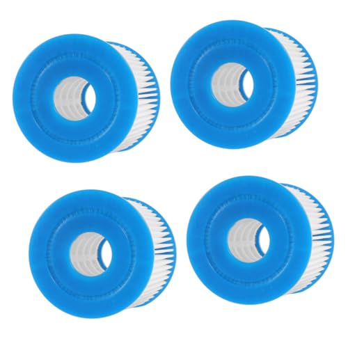 Toyvian 1 Satz Ersatzfilter Für Pool Wasserpumpe Effizientes Reinigungswerkzeug Für Optimal Zur Entfernung Von Schmutz Und Ablagerungen Langlebig Und Praktisch 4 Stück von Toyvian