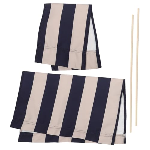 Toyvian 1 Satz Faltbarer Stuhl Ersatzbezug aus Robustem Canvas für Camping und Gaming Stühle Atmungsaktiv Hautfreundlich Einfache Montage für Garten und Outdoor Aktivitäten von Toyvian