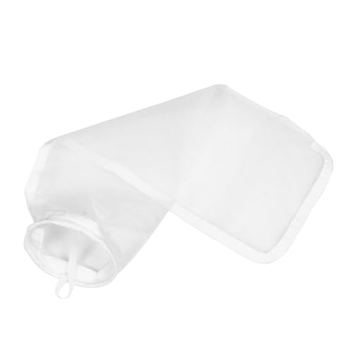 Toyvian 1 Satz Filtrationsreinigungsbeutel Filter Groß Artikel Pool-Skimmer-socken Weiß Nylon 2 Stück von Toyvian