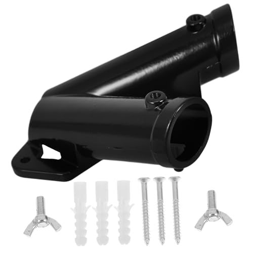 Toyvian 1 Satz Förmiger Aluminium Fahnenmast Halter für Wandmontage Robuste Halterung für Außenbereich Geeignet für Gartenfahnen und Willkommensschilder Wetterfest und von Toyvian