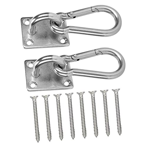 Toyvian Hängematten Aufhängeset Robuste Ösenplatte Deckenhaken für und Außen Einfache Installation Hochleistungs Karabiner Toyvian Hängematten Aufhängeset Robuste Ösenplatte Deckenhaken für und Außen Einfache Installation Hochleistungs Karabiner von Toyvian