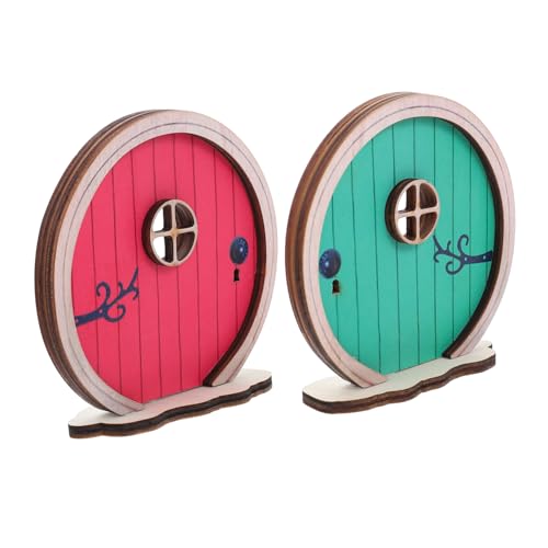 Toyvian 1 Satz Hölzerne Mini -Ornamente Miniatur Der Tür Miniatur-feentür-bastelarbeiten Mini-möbeltür Mini-türverzierung Mini-gartentür Mini-szenentür Fee Tür Handwerk Holz 2 Stück Toyvian 1 Satz Hölzerne Mini -Ornamente Miniatur Der Tür Miniatur-feentür-bastelarbeiten Mini-möbeltür Mini-türverzierung Mini-gartentür Mini-szenentür Fee Tür Handwerk Holz 2 Stück von Toyvian