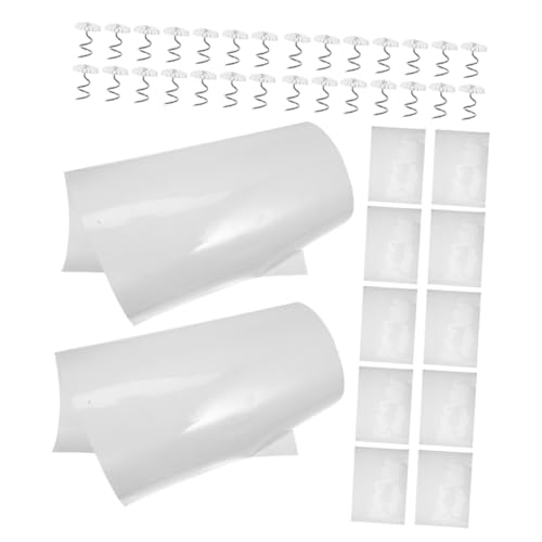 Toyvian 1 Satz Katzenschutzfolie Set Selbstklebend mit Twist Pins Transparent Möbelkratzschutz für Sofa Stühle Tische und Betten Effektiver Schutz gegen Kratzschäden Katzen von Toyvian