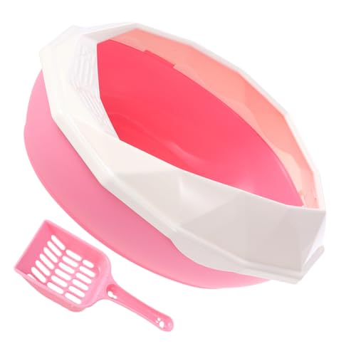 Toyvian 1 Satz Katzentoilette Katzenstreu Tablett Verklumpung klein Wurf Katzenstreuboxen Katzenversorgung Katzenstreu Pfanne Krämpfleiste für Kätzchen Katzenboxen Plastik Rosa Toyvian 1 Satz Katzentoilette Katzenstreu Tablett Verklumpung klein Wurf Katzenstreuboxen Katzenversorgung Katzenstreu Pfanne Krämpfleiste für Kätzchen Katzenboxen Plastik Rosa von Toyvian