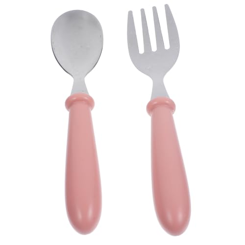 Toyvian 1 Satz Kinderbesteck und für Junge Mädchen und Kleinkinder Langlebig Leicht und Einfach zu Handhaben für Selbstständiges Essen von Toyvian
