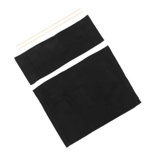 Toyvian 1 Satz Klappspielstuhl Zubehör für Campingstühle Unterlage Sitzkissen Abdeckung Stoff Campingstuhl-Ersatzsegeltuch Reparaturset für Klappstühle Holz Black von Toyvian