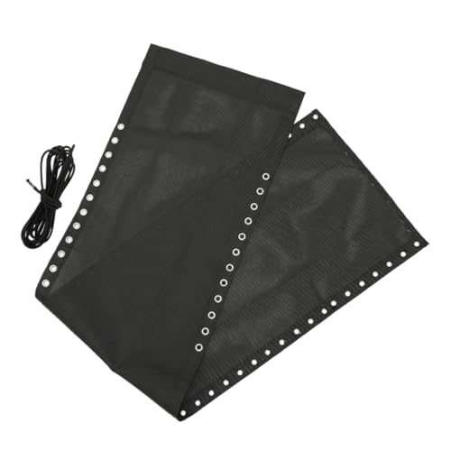 Toyvian 1 Satz Liege -Stoffzubehör Sitz Reparatur Abdeckung Stuhlbezugsstoff überdimensioniert Ersatzstoff für Outdoor-Stühle Stuhlzubehör zum Austausch Segeltuch Black von Toyvian