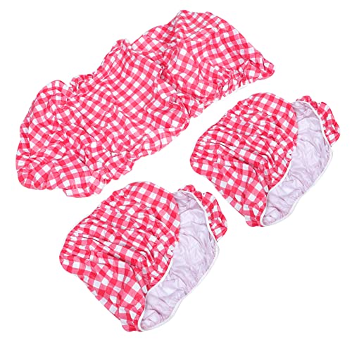 Toyvian 1 Satz Picknick -Tischdecke Set Tischdecke im Freien Picknicktisch -Tuchcamping Picknicktischabdeckung mit Bankabdeckungen isoliert Picknickartikel Reisezubehör PVC von Toyvian
