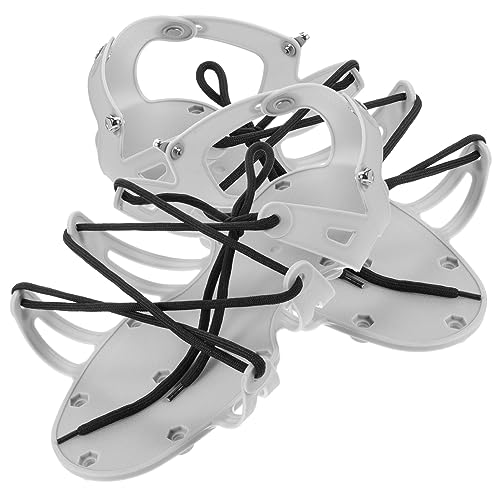 Toyvian 1 Satz Rasenlüfter Schuhe mit Verstellbaren Riemen Anbringen für Gartenpflege Belüftung und Nährstoffzufuhr für Gras Stabile Spikes für Bessere Rasenqualität von Toyvian